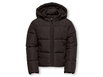 Pige iført Kids Only puffer jakke chocolate torte