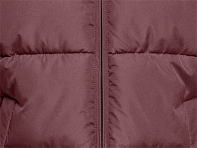 Detaljebillede af Kids Only puffer jakke rose brown