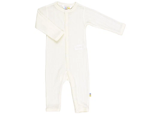 Joha natdragt råhvid med trykknapper