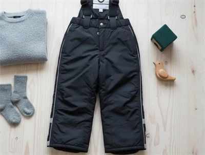 Mikk-line sort overtræksbukser