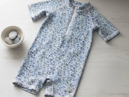 Wheat blue flower meadow badedragt Cas UVA+UVB 40+