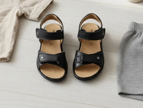 Primigi sandal nero med stjerner