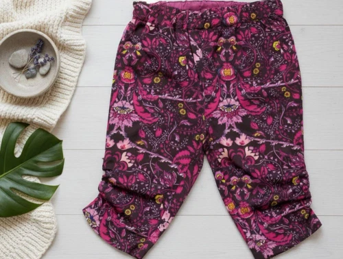 Noa Noa Miniature bukser print brown flower