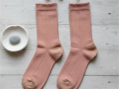 Noa Noa Miniature strømper cameo brown glitter