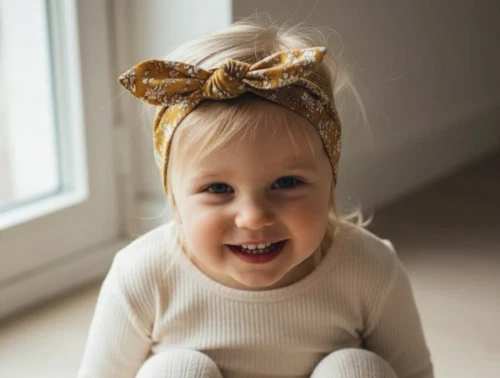 Huttelihut hårbånd liberty capel mustard