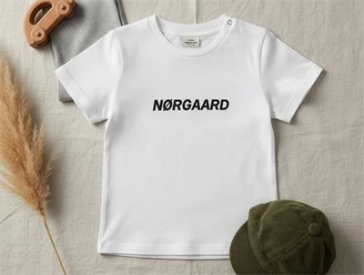 Mads Nørgaard Taurus t-shirt hvid med sort logo