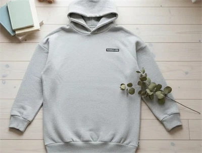 Mads Nørgaard sweatkjole Dafnia grey melange