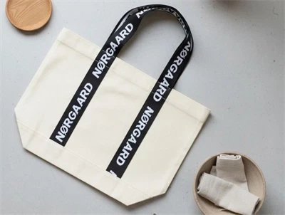 Mads Nørgaard Athenini tote bag off white