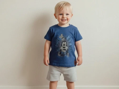 Wheat t-shirt Goofy cool blue