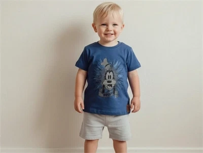 Wheat t-shirt Goofy cool blue