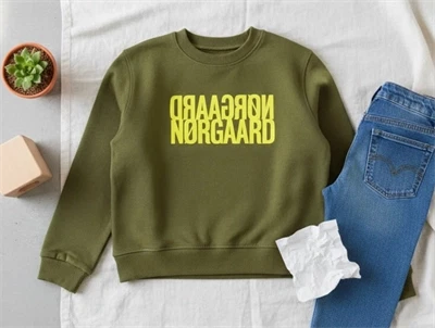 Mads Nørgaard sweatshirt Talinka fir green