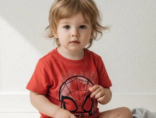 Wheat t-shirt Spider face paprika