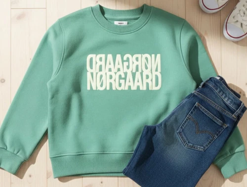 Mads Nørgaard sweatshirt Talinka creme de menthe