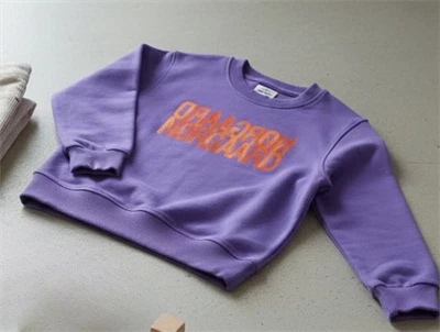 Mads Nørgaard sweatshirt Talinka paisley purple