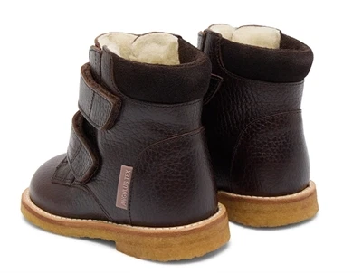 Angulus begynder TEX-støvle dark brown set bagfra