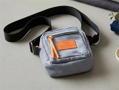 Mads Nørgaard estate blue/cloud dancer taske Heather (voksen)