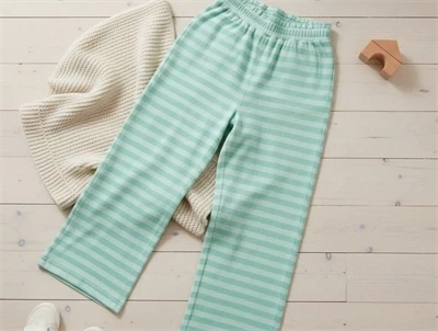 Mads Nørgaard 5x5 stripe/cabbage bukser Papina