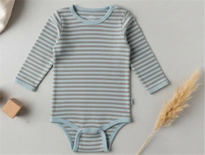 Mads Nørgaard stone blue/cinder stribet body