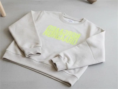 Mads Nørgaard oatmeal melange sweatshirt Talinka