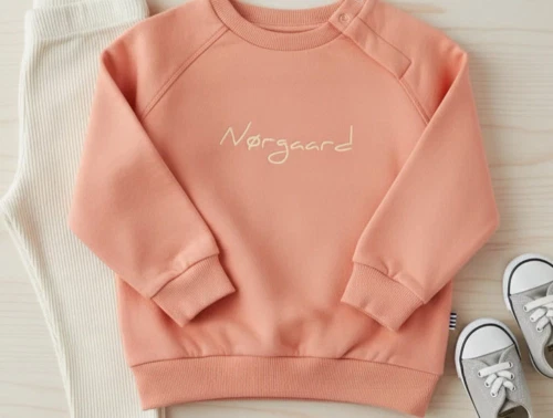 Mads Nørgaard shell pink sweatshirt Sirius