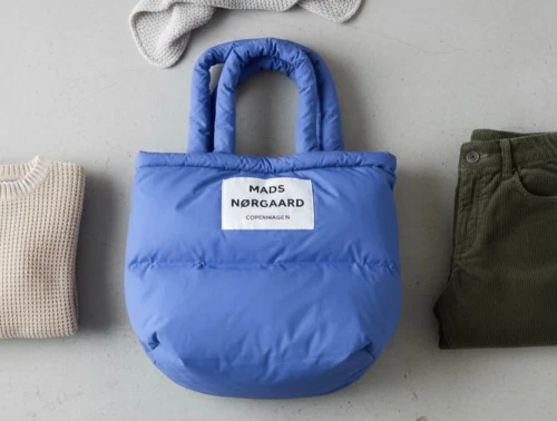 Mads Nørgaard amparo blue pillow taske (voksen)