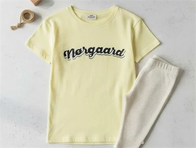Mads Nørgaard tender yellow t-shirt Tuvina