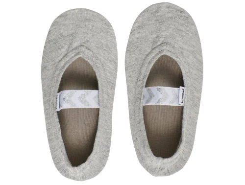 Hummel gymnastiksko sølv med elastikrem