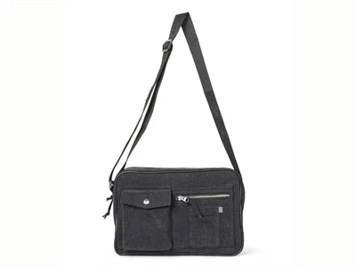 Mads Nørgaard Cappa taske i sort forfra