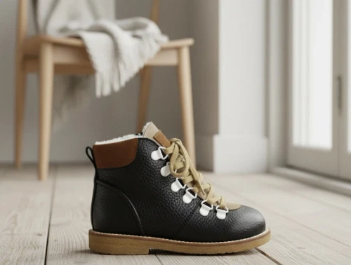 Angulus black/cognac vinterstøvle med TEX