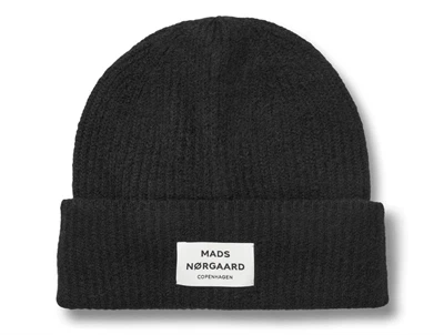 Sort Anju hue fra Mads Nørgaard i patentstrik