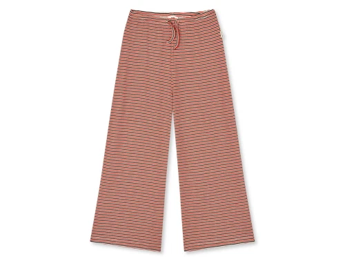 Mads Nørgaard Verona bukser rød og hvidstribet forside