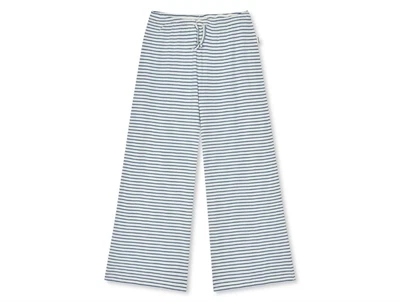 Mads Nørgaard Verona bukser hvid og blåstribet forside