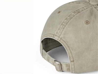 Mads Nørgaard cap beige med justerbar spænde bagpå