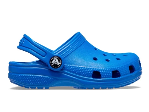 Crocs Classic clog blue bolt med hælrem og let komfort