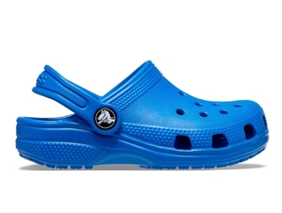 Crocs Classic clog blue bolt med hælrem og let komfort