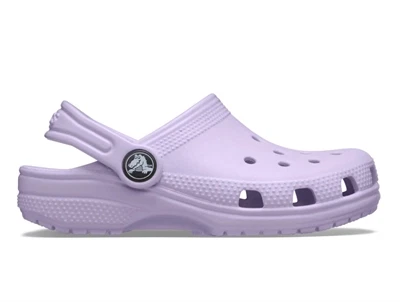 Crocs Classic clog lavendel med hælrem og let komfort