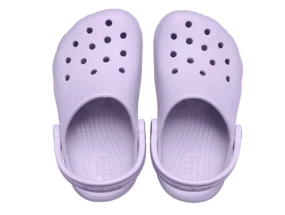 Crocs Classic clog lavendel med hælrem og let komfort