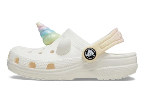 crocs classic i am rainbow unicorn clog t chalk set fra siden