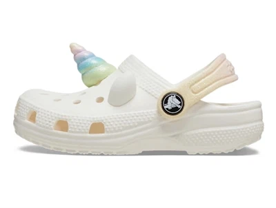 crocs classic i am rainbow unicorn clog t chalk set fra siden