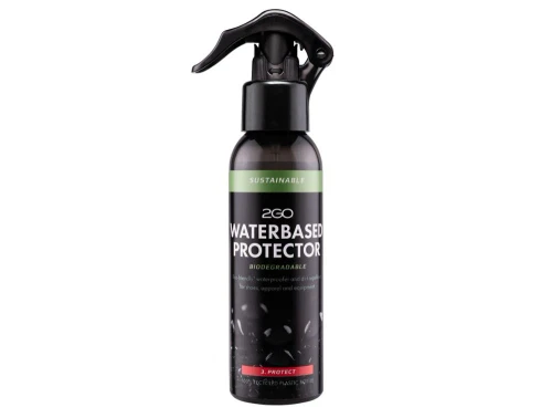 2GO waterbased protector i sort med biologisk nedbrydelig formel