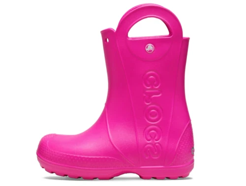Crocs Handle It Rain Boot i pink set fra siden