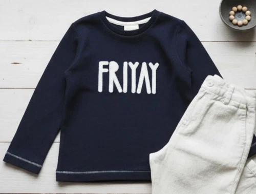 En Fant t-shirt classic navy friyay