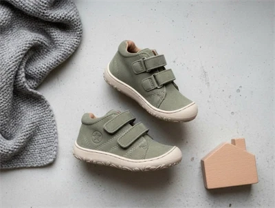 Bisgaard Hale V sko sage med velcrolukning