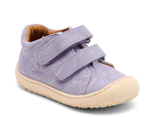 Bisgaard Hale V sko violet med velcrolukning