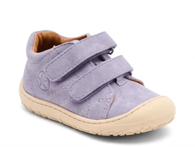 Bisgaard Hale V sko violet med velcrolukning