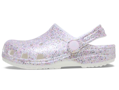 Crocs Classic clog med fantasy glitter og hælrem