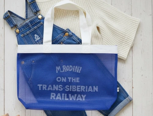 Mini Rodini shoppingnet mesh blue