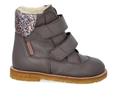 Angulus TEX vinterstøvler lavender/pastel multi glitter med merinould
