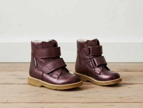 Angulus bordeaux shine vinterstøvle med TEX (smal)