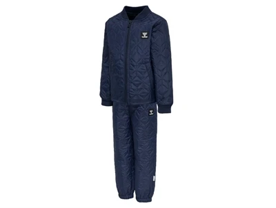 Hummel termosæt i mørkeblå nuance med quiltet mønster